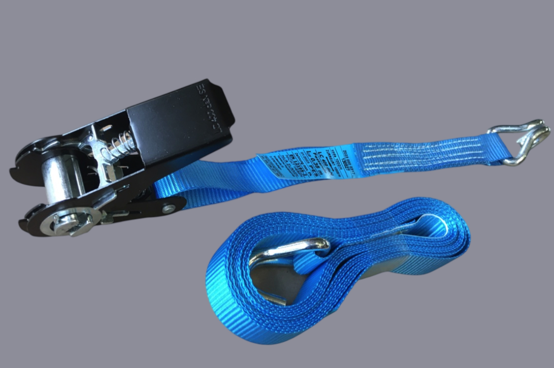 25mm Spanngurt mit Spitzhaken  5,00m