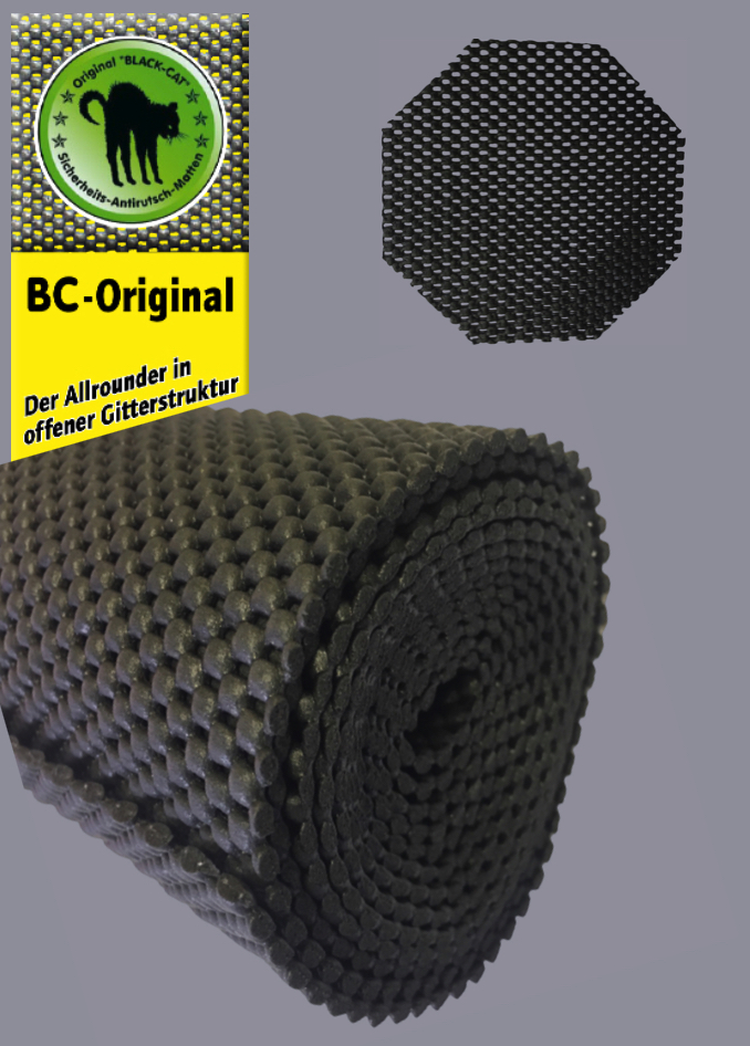 Blackcat Antirutschpad 8-Kant 15cm x 15cm