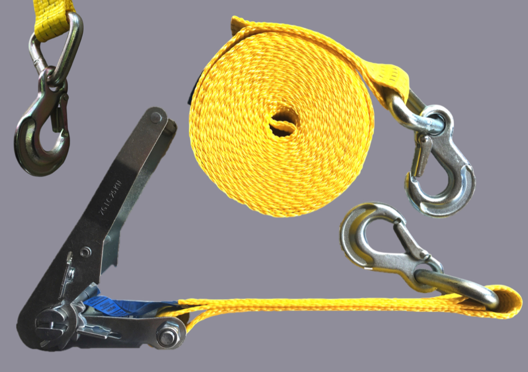 5to Spanngurt mit TRIANGELHAKEN 6m -12m